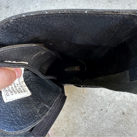 Xelement X29409Black 'Fury' 12-Inch Lace-Up Motorcycle Boots Women’s Size 7.5 - Picture 7 of 13